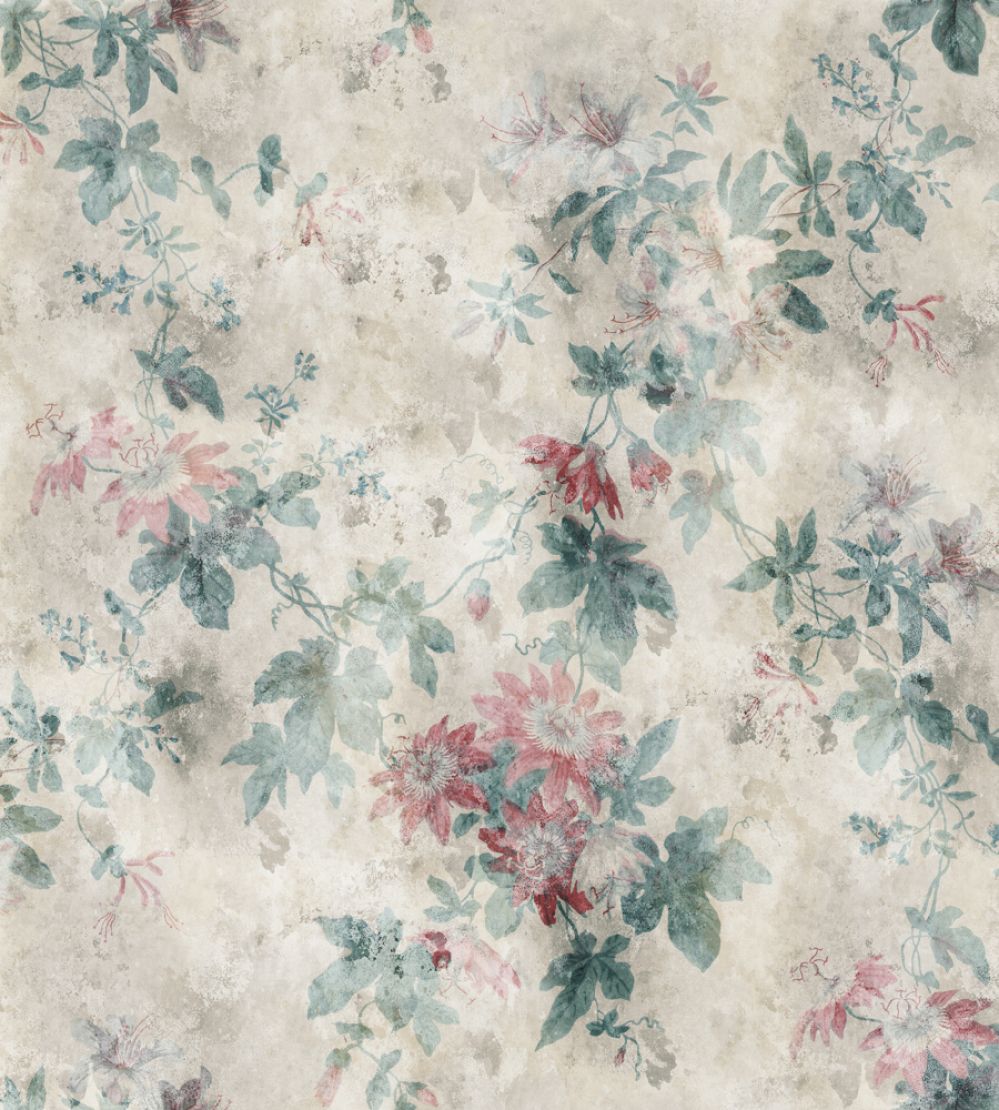 Faded Passion Mural by Sandberg Clay