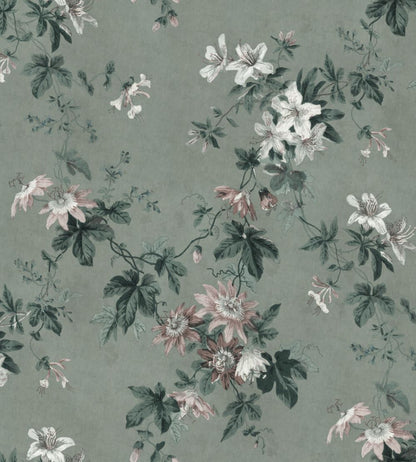 Faded Passion Mural by Sandberg Sage Green
