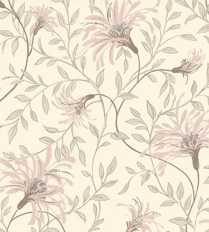 Fairhaven Wallpaper by 1838 Wallcoverings Pink