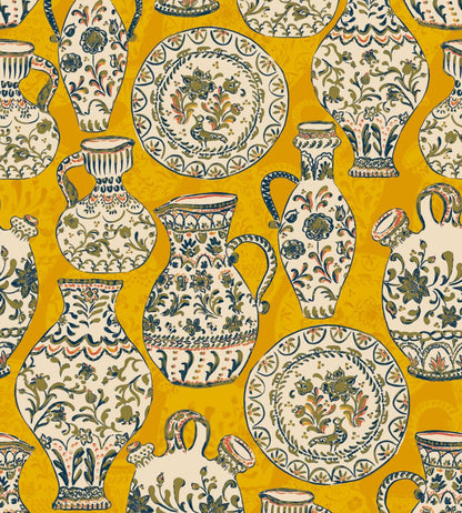 Fajalauzas Wallpaper by Tres Tintas Yellow