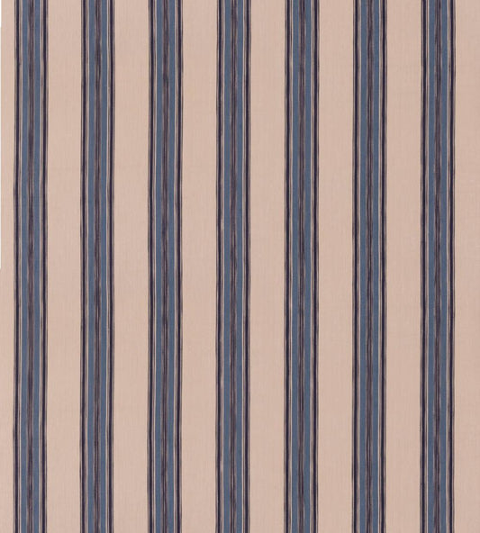 Falmouth Stripe Fabric by Mulberry Home Indigo