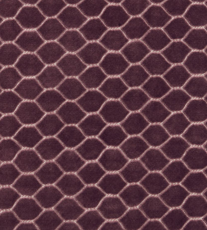 Faraday Velvet Fabric by Sanderson Plum