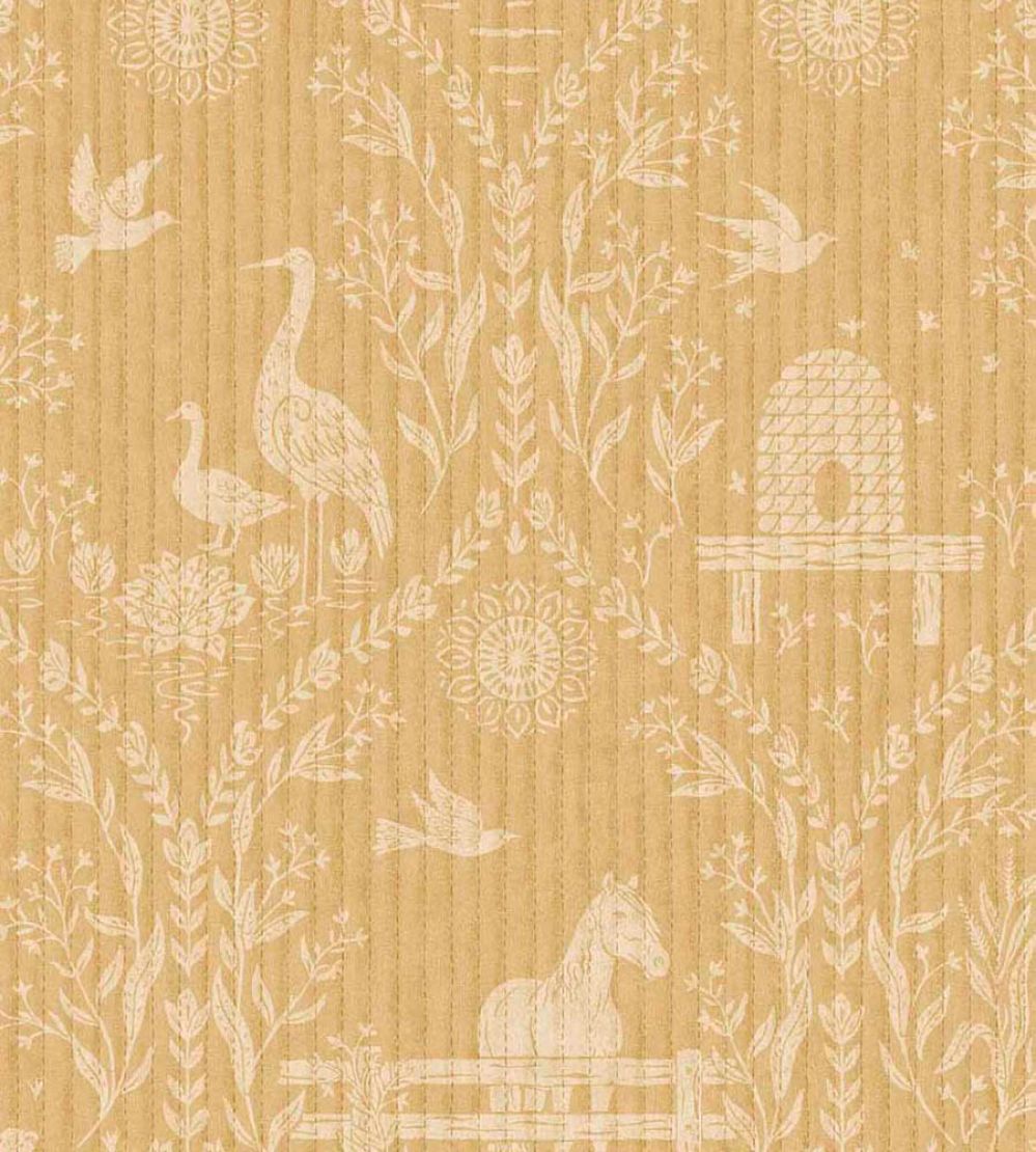Homestead Wallpaper by Eijffinger Sunflower
