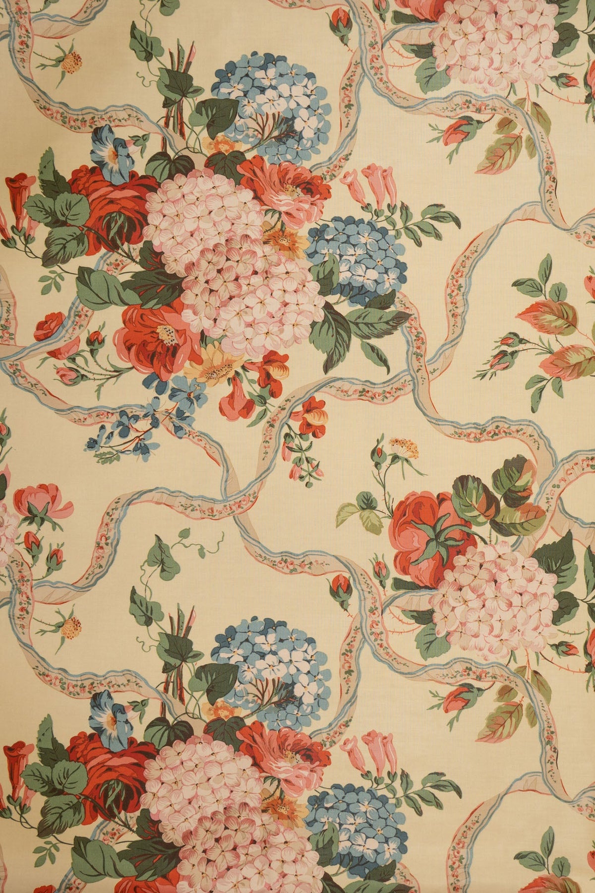 Farnfield Fabric by Jean Monro in Buttermilk