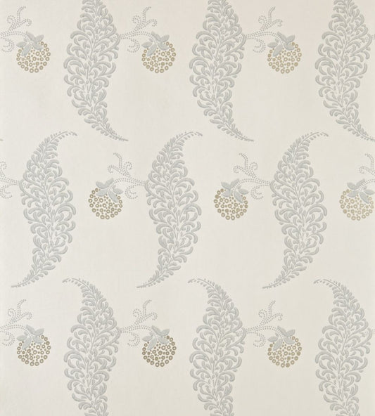 Rosslyn Wallpaper by Farrow & Ball Shaded White