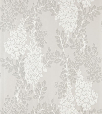 Wisteria Wallpaper by Farrow & Ball Skimming Stone