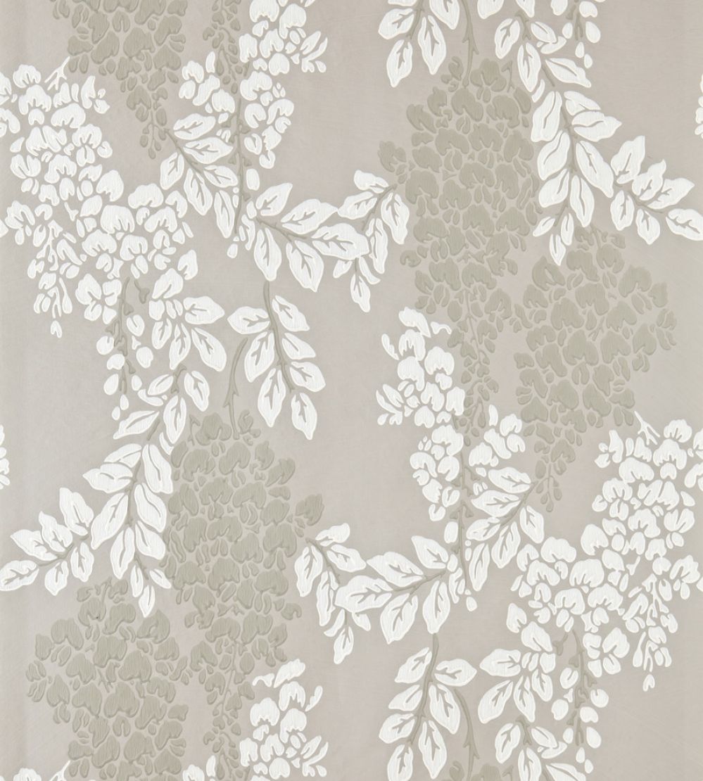 Wisteria Wallpaper by Farrow & Ball Elephant's Breath