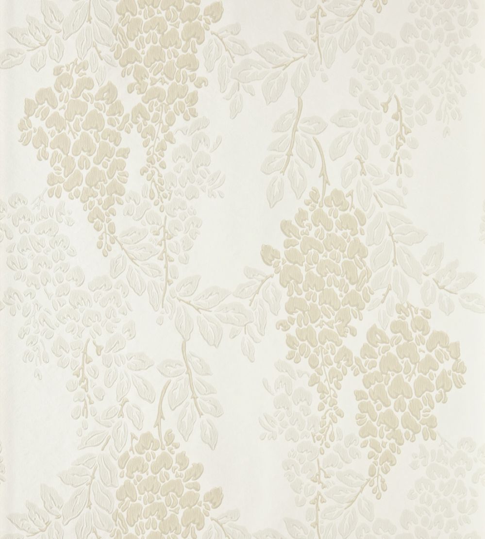 Wisteria Wallpaper by Farrow & Ball White Tie