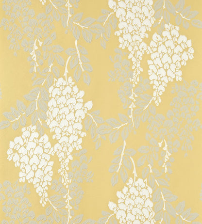 Wisteria Wallpaper by Farrow & Ball Yellow Ground