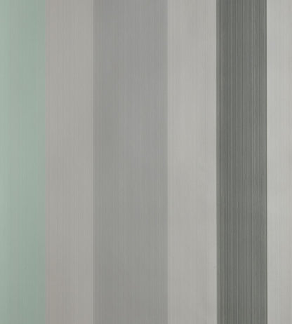 Chromatic Stripe Wallpaper by Farrow & Ball Chappell Green