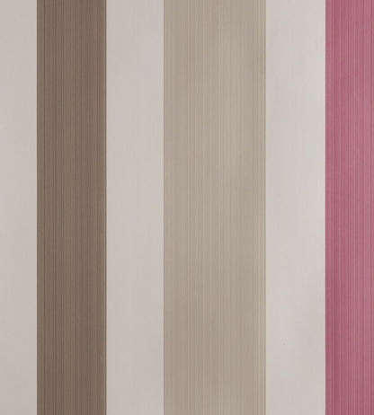 Chromatic Stripe Wallpaper by Farrow & Ball Skimming Stone