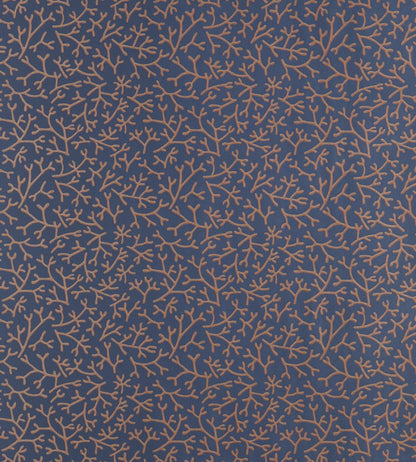Samphire Wallpaper by Farrow & Ball Stiffkey Blue