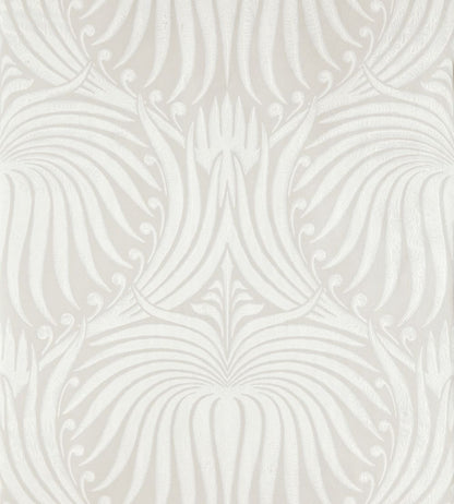 Lotus Wallpaper by Farrow & Ball Skimming Stone / Pointing