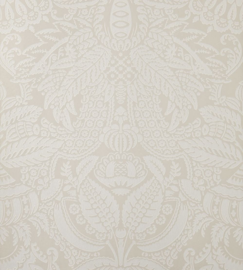 Orangerie Wallpaper by Farrow & Ball Skimming Stone