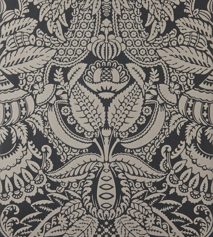 Orangerie Wallpaper by Farrow & Ball Off-Black