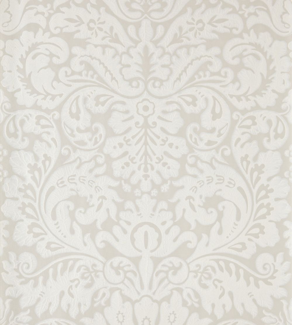 Silvergate Wallpaper by Farrow & Ball Skimming Stone