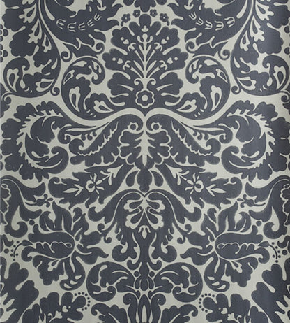 Silvergate Wallpaper by Farrow & Ball Off-Black