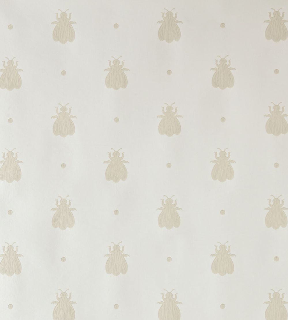 Bumble Bee Wallpaper by Farrow & Ball White Tie