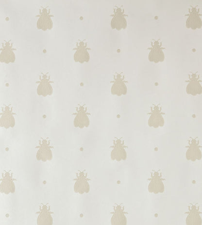 Bumble Bee Wallpaper by Farrow & Ball White Tie
