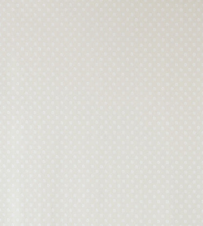 Polka Square Wallpaper by Farrow & Ball All White