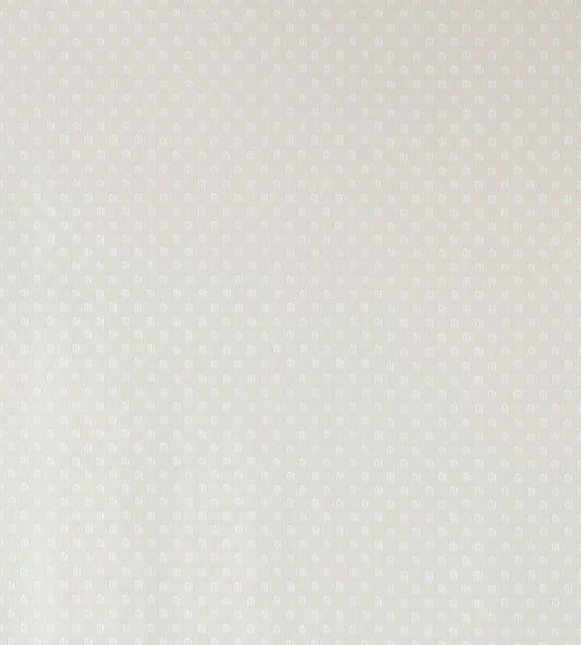 Polka Square Wallpaper by Farrow & Ball All White