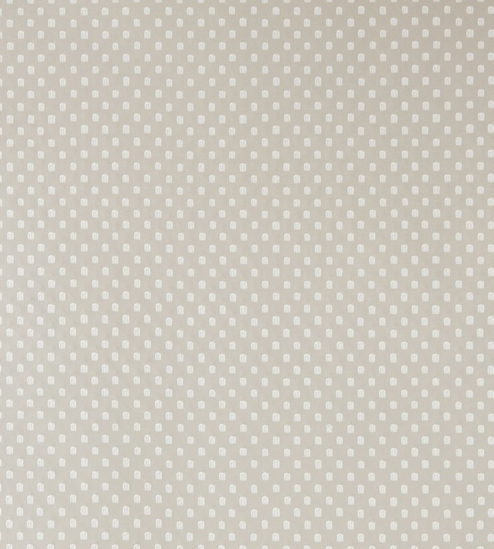 Polka Square Wallpaper by Farrow & Ball Stony Ground