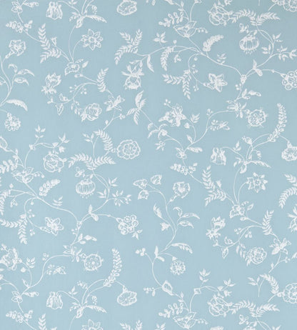 Uppark Wallpaper by Farrow & Ball Blue Ground