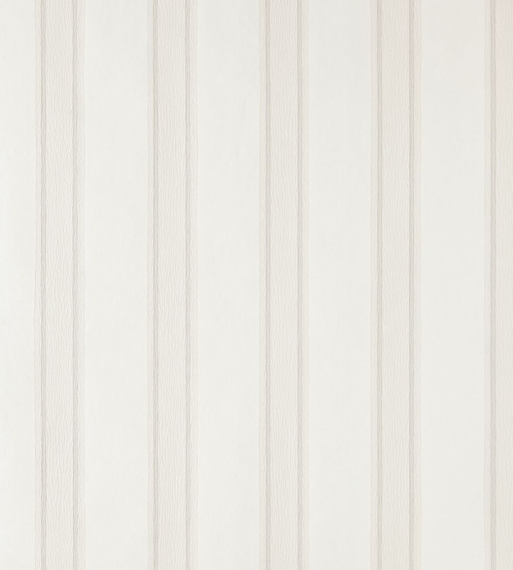 Block Print Stripe Wallpaper by Farrow & Ball Skimming Stone