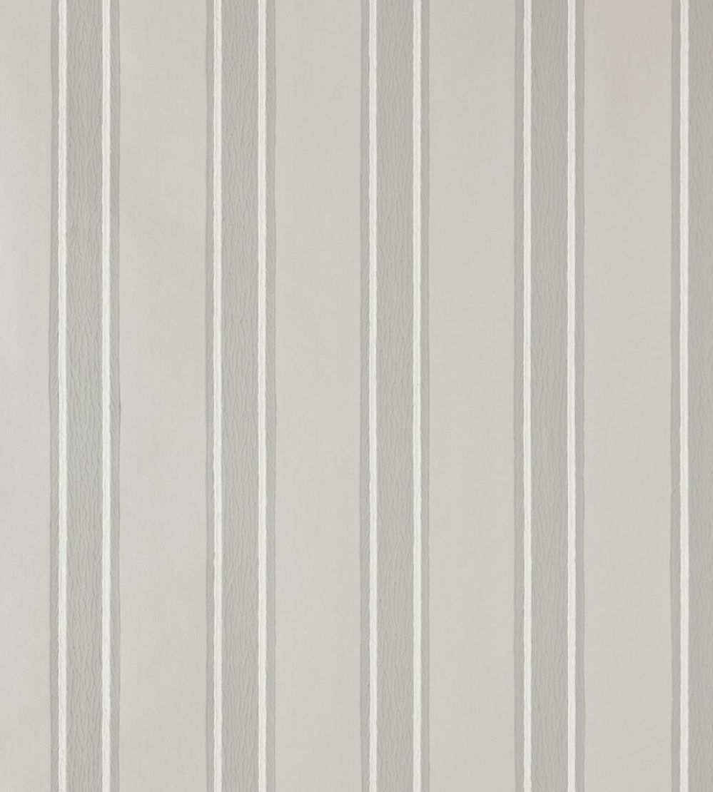 Block Print Stripe Wallpaper by Farrow & Ball Pavilion Gray