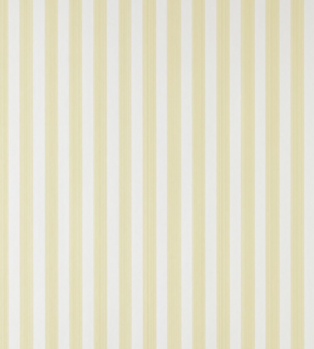 Closet Stripe Wallpaper by Farrow & Ball Dayroom Yellow