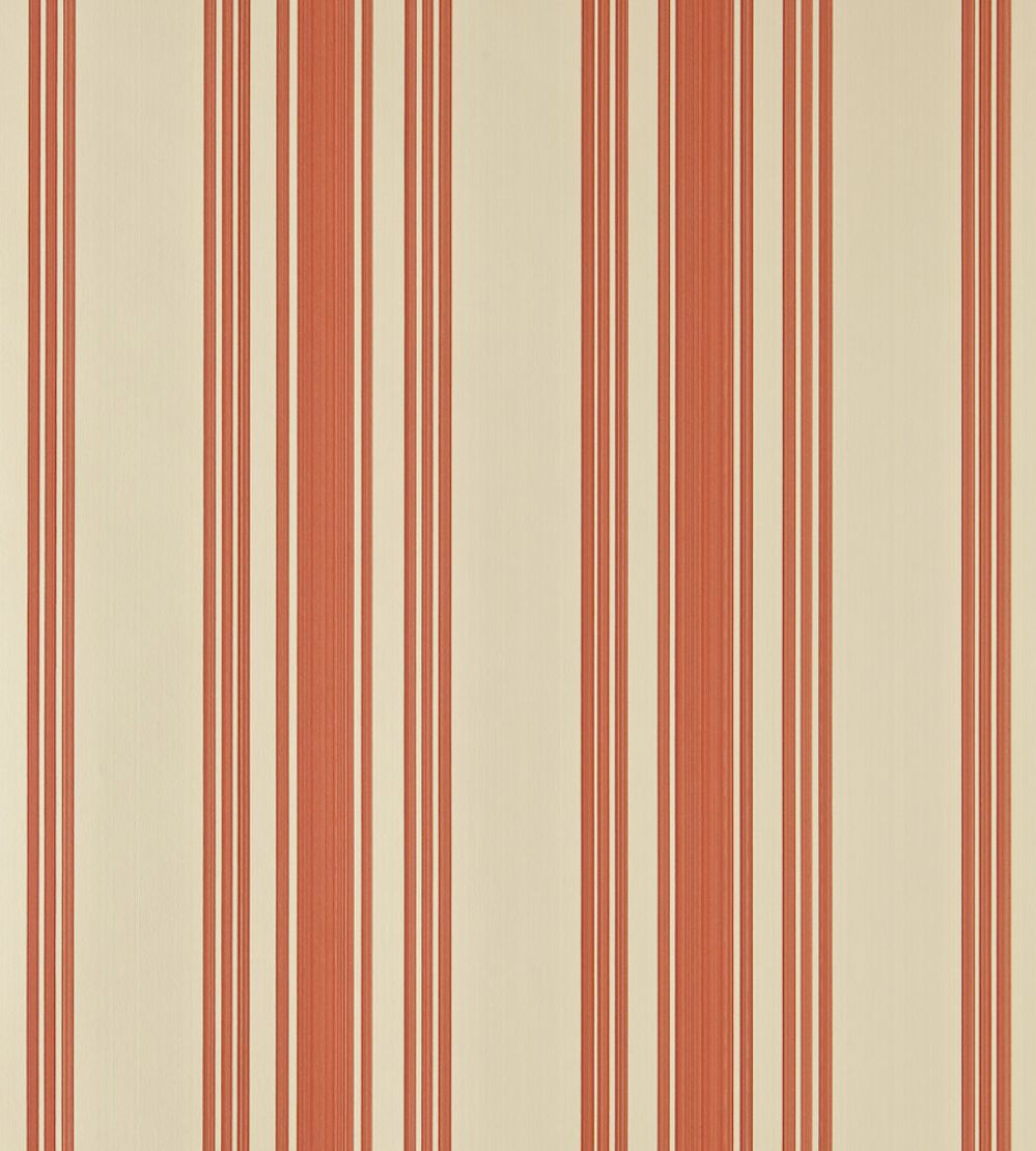 Tented Stripe Wallpaper by Farrow & Ball Terre D'Egypte