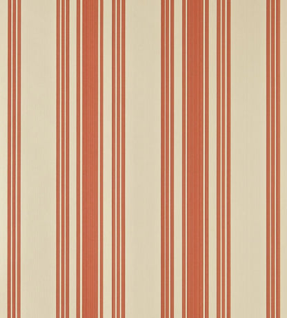Tented Stripe Wallpaper by Farrow & Ball Terre D'Egypte