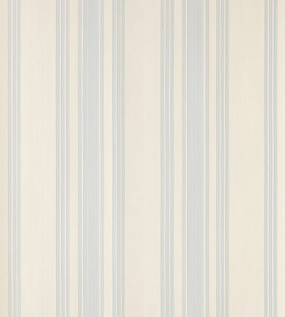 Tented Stripe Wallpaper by Farrow & Ball Old White
