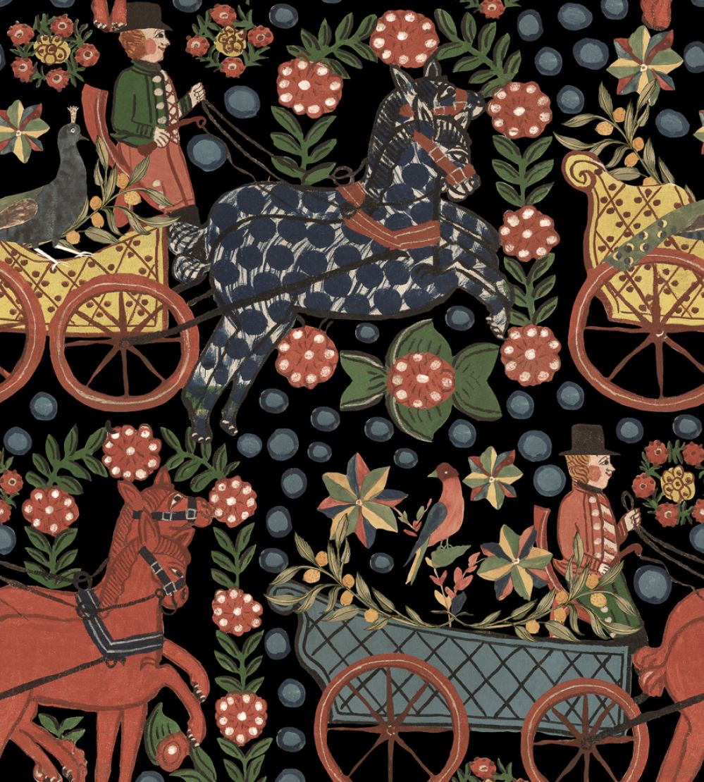 Fasnacht Wallpaper by MINDTHEGAP Anthracite