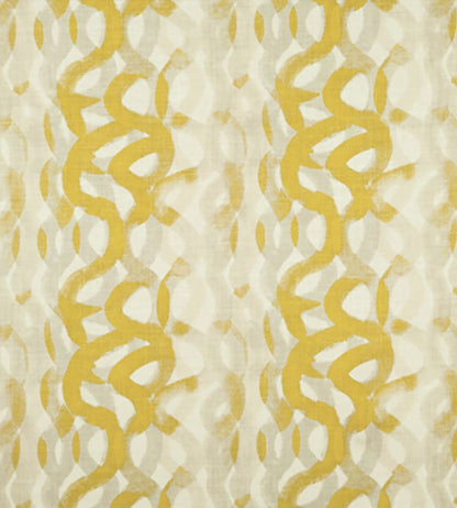 Fathom Fabric by Christopher Farr Cloth Lemon