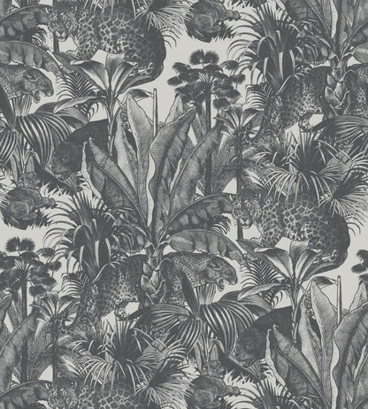 Faunacation Wallpaper by Divine Savages Monochrome