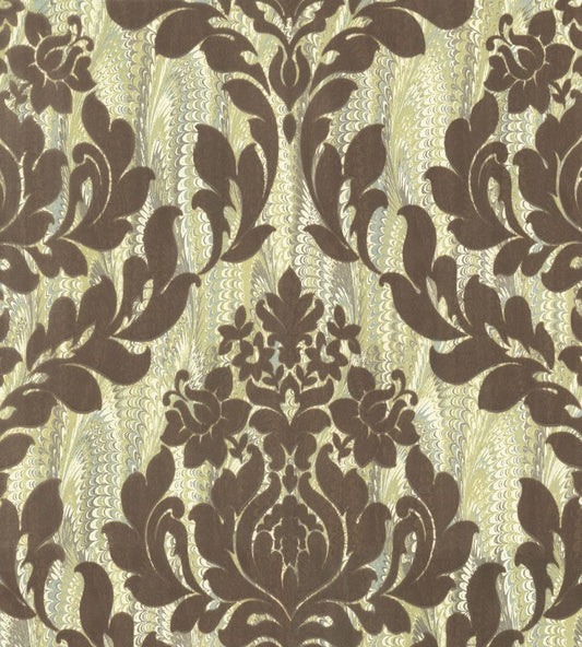 Faversham Wallpaper by 1838 Wallcoverings Moss Green