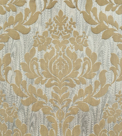 Faversham Wallpaper by 1838 Wallcoverings Natural Gold