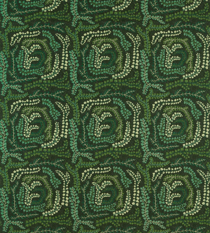 Fayola Fabric by Harlequin Fig Leaf / Clover / Succulent