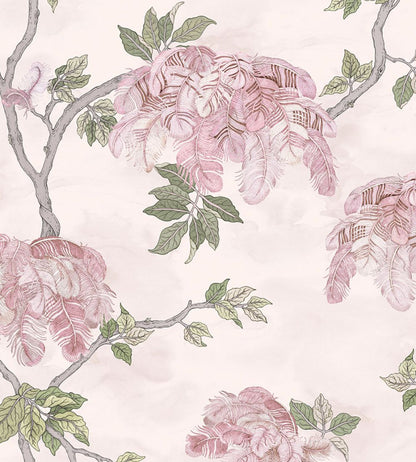 Feather Palm Wallpaper by Brand McKenzie Rose