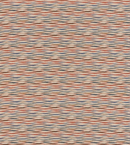 Felbrigg Fabric by Mulberry Home Red/Blue