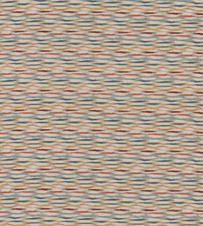 Felbrigg Fabric by Mulberry Home Teal/Spice