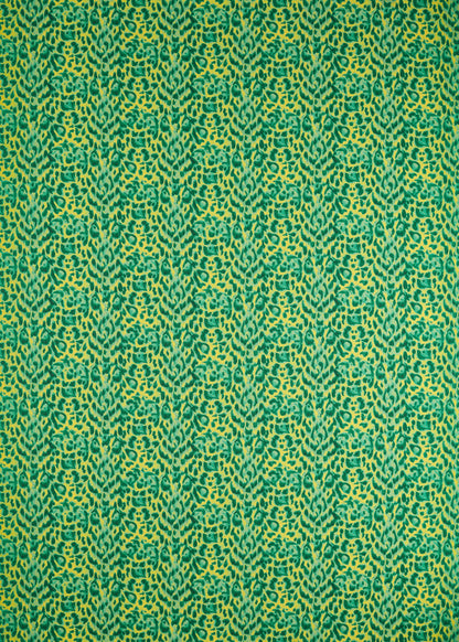 Felis Lime fabric by Clarke & Clarke