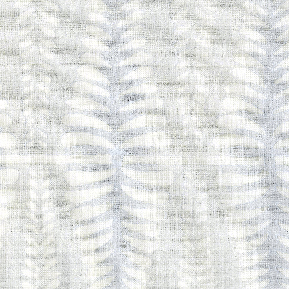 Fern Handblock Fabric by Galbraith & Paul in Alabaster