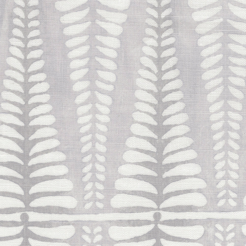 Fern Handblock Fabric by Galbraith & Paul in Dove