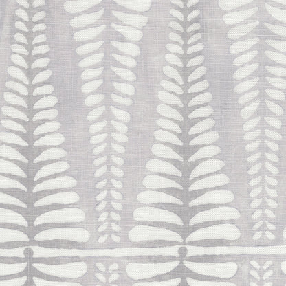 Fern Handblock Fabric by Galbraith & Paul in Dove