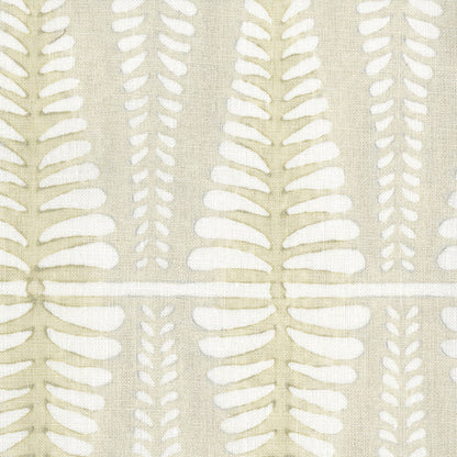 Fern Handblock Fabric by Galbraith & Paul in Pumice