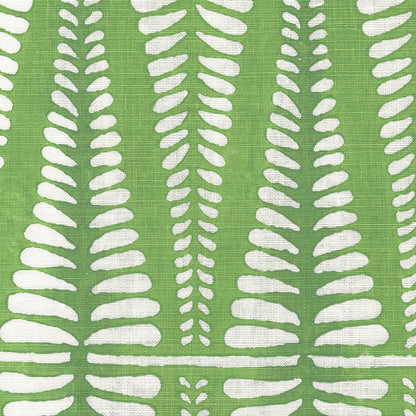 Fern Handblock Fabric by Galbraith & Paul in Spring