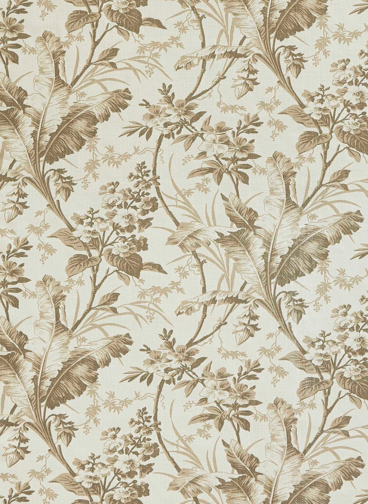 Fernbrook Fabric by Jean Monro in Marron Glace