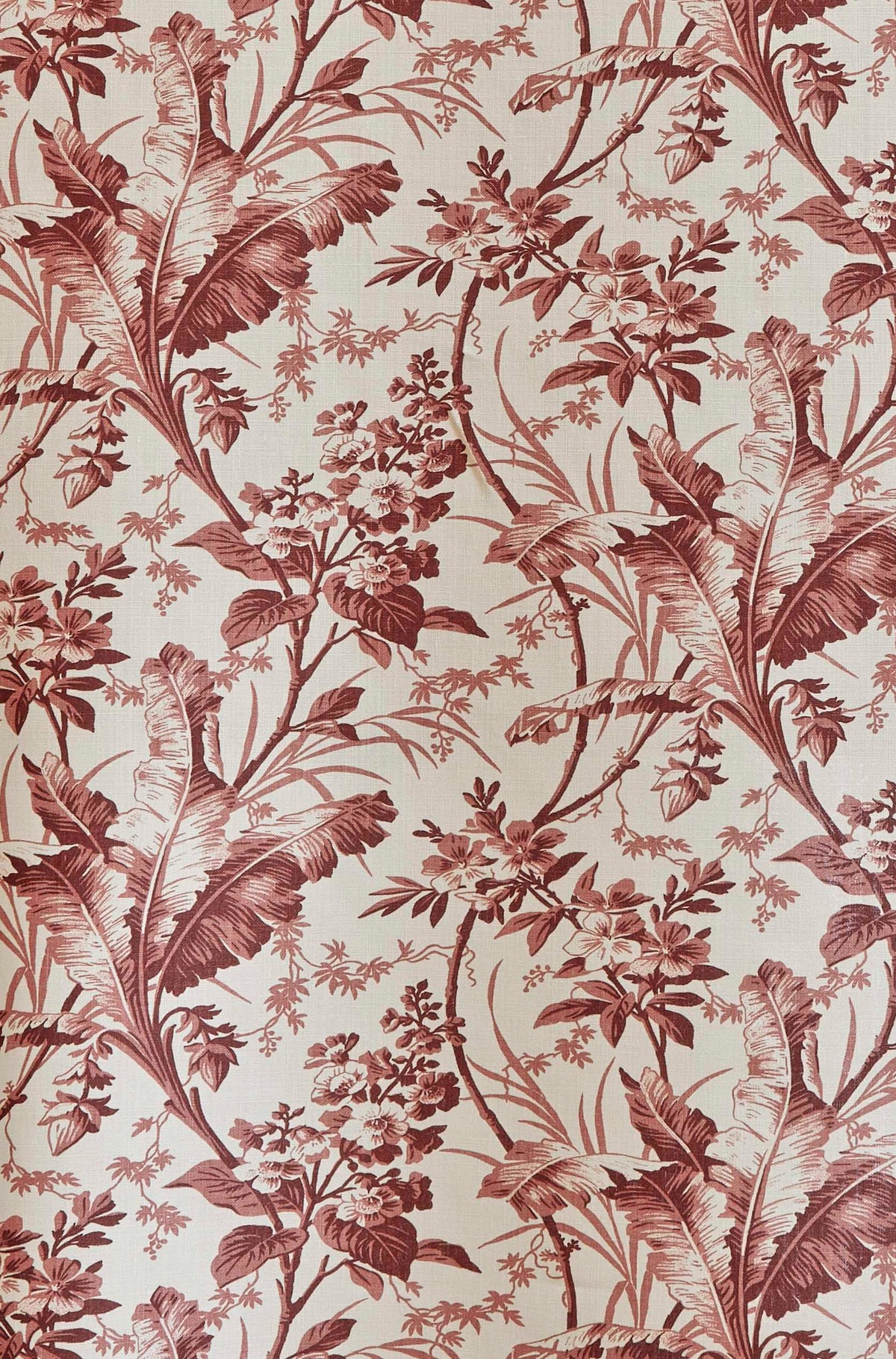Fernbrook Fabric by Jean Monro in Radicchio